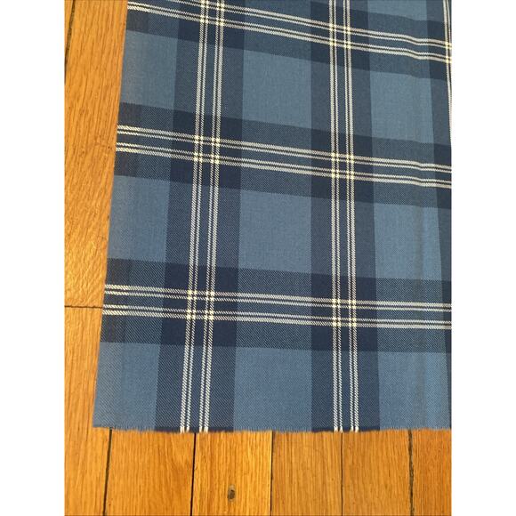 Vtg 1.5 Yards @ 72” W Earl Of St. Andrews Wool Tartan Fabric Scotland Plaid New - Picture 5 of 8
